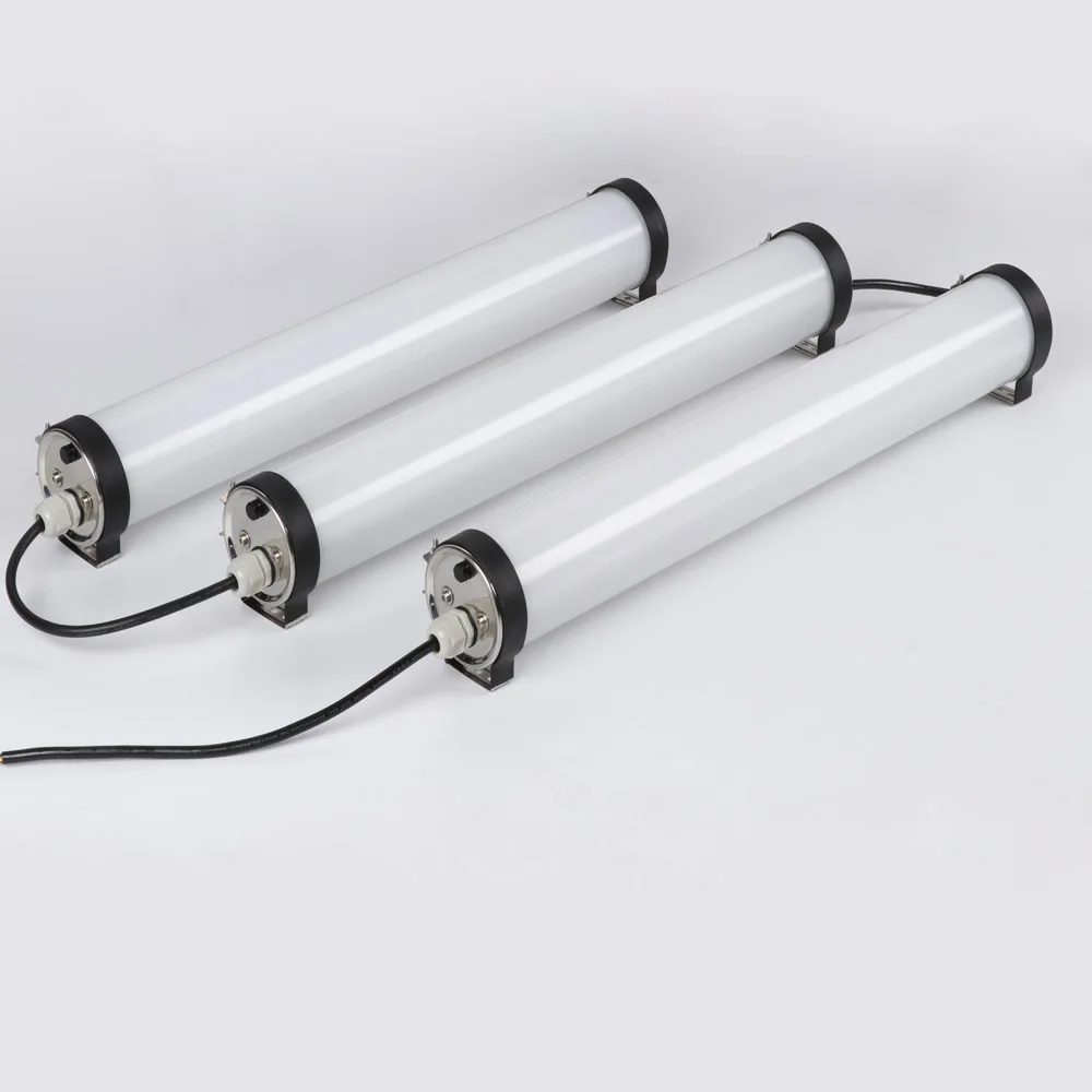 Hot selling smart radar induction IP65 anti-ammonia pasture lighting tube 20W60W poultry tri-proof light