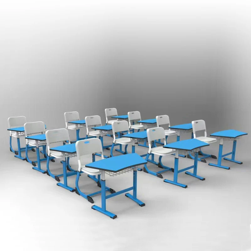 Wholesale Cheap Classroom Student school table and chair primary school desk set school furniture