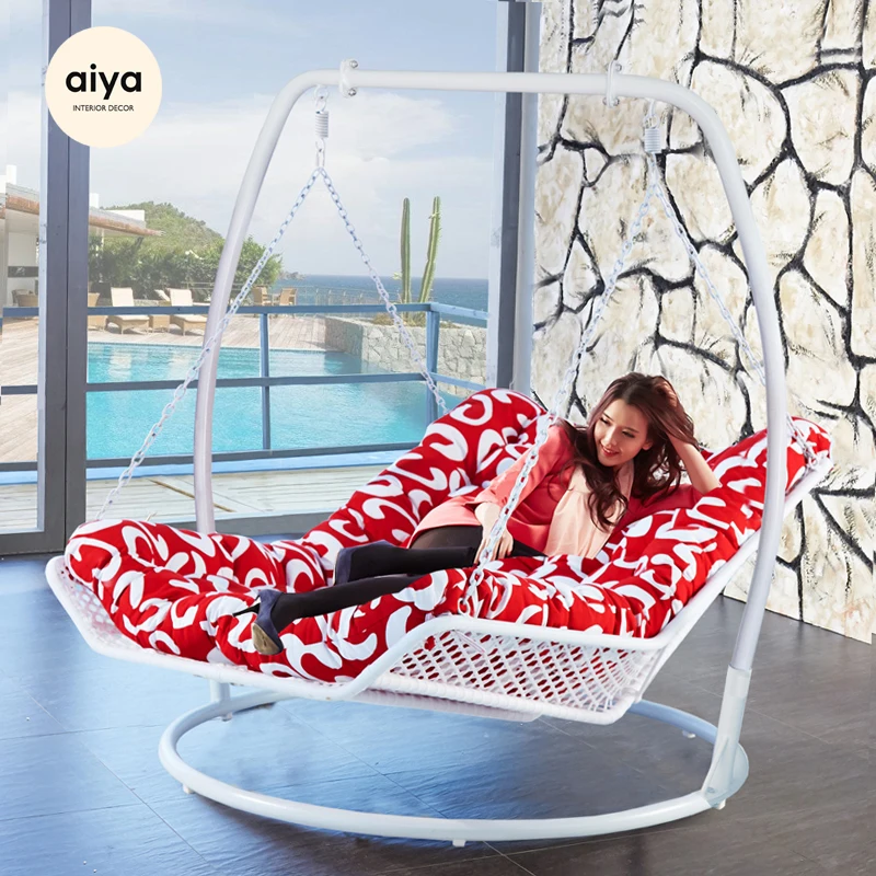 
Leisure style swing hanging chair single egg chair rattan chair for outdoor furniture 