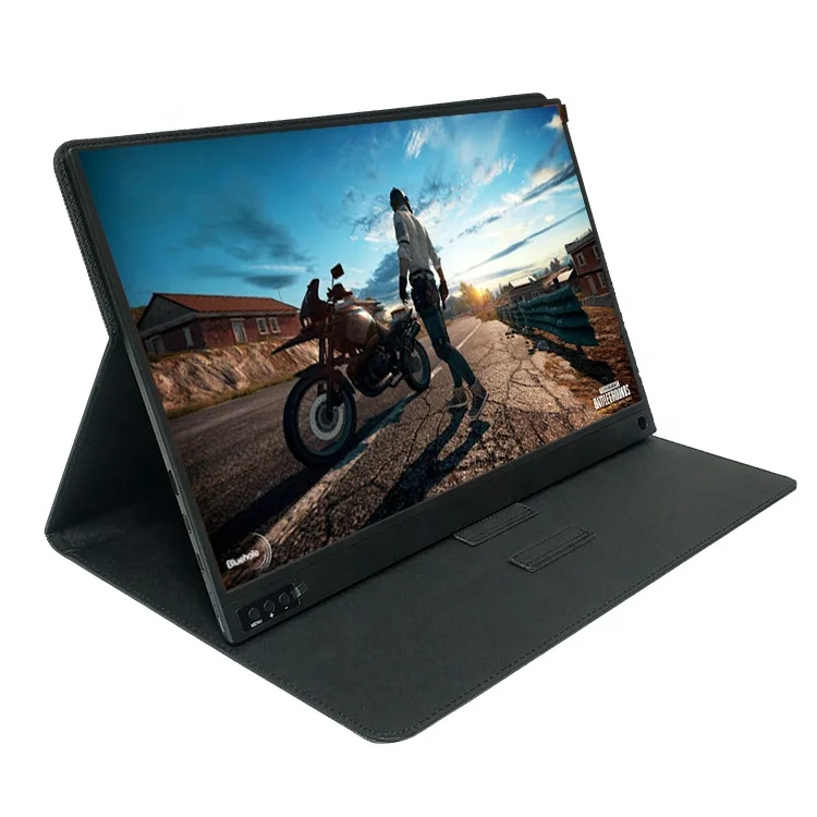 
Wireless portable monitor hd 15.6' portable monitor oem with battery, touch screen function 