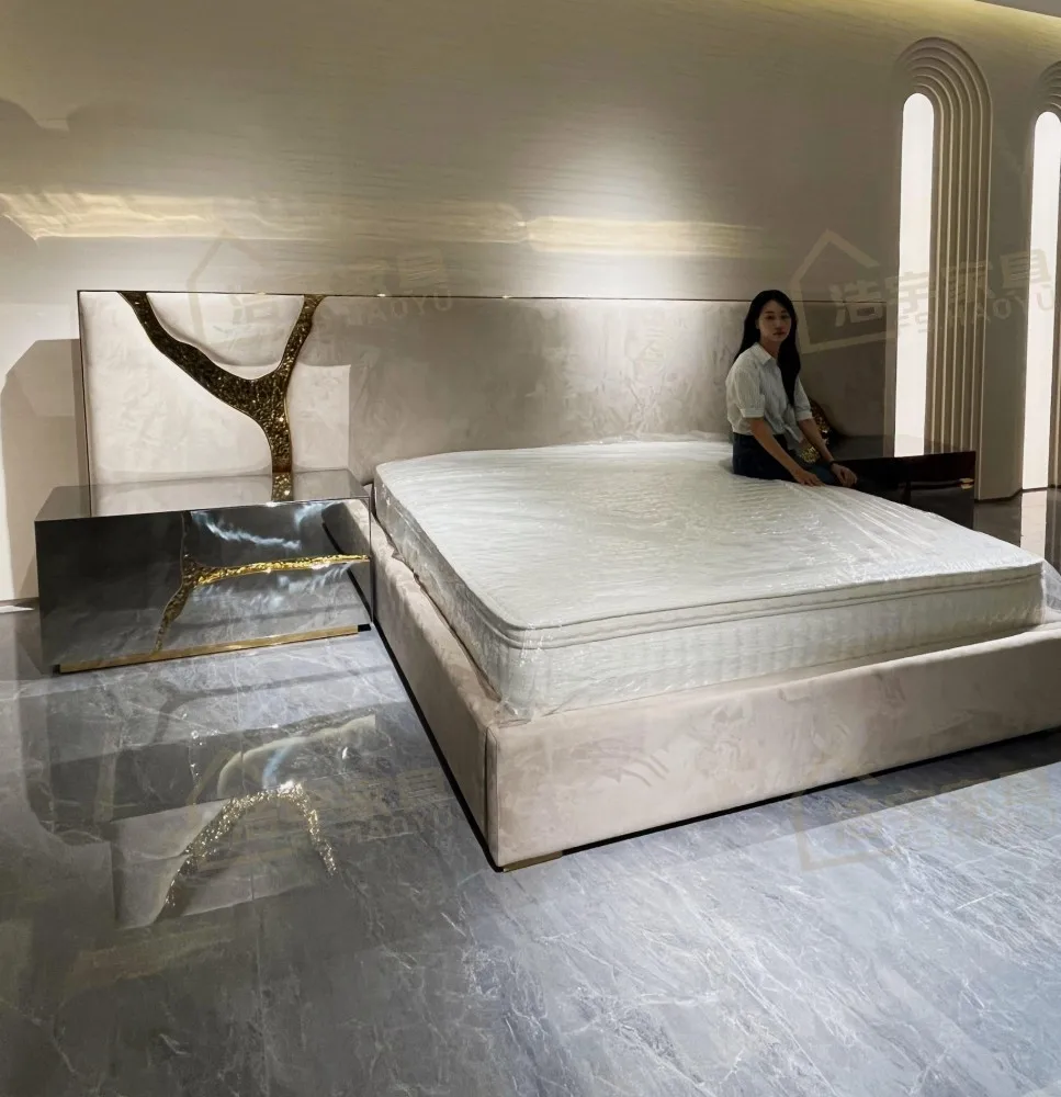 Contemporary bedroom collection buy luxury bedroom set on line Comfort Elegance super Kingsize bed frame for home decor designer