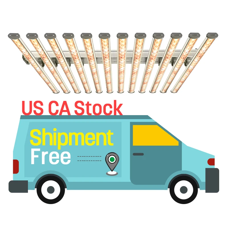 US CA FreeShipping Led Grow Light Bar 1000W Full Spectrum Hydroponics Systems Indoor Medical