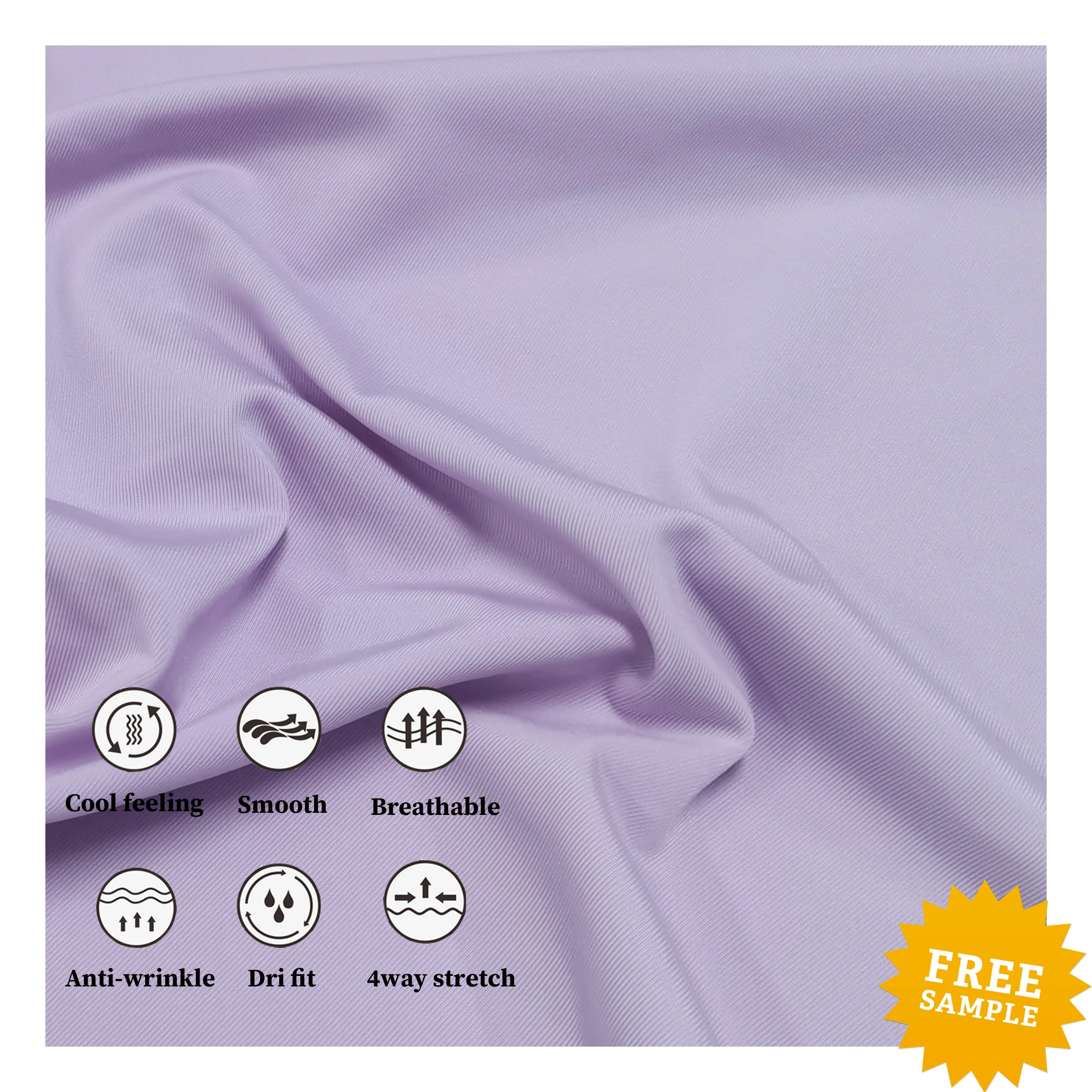 2022 Runlam knitting fabric wholesale 4 way stretch fabric 87 nylon 13 polyamide underwear fabric