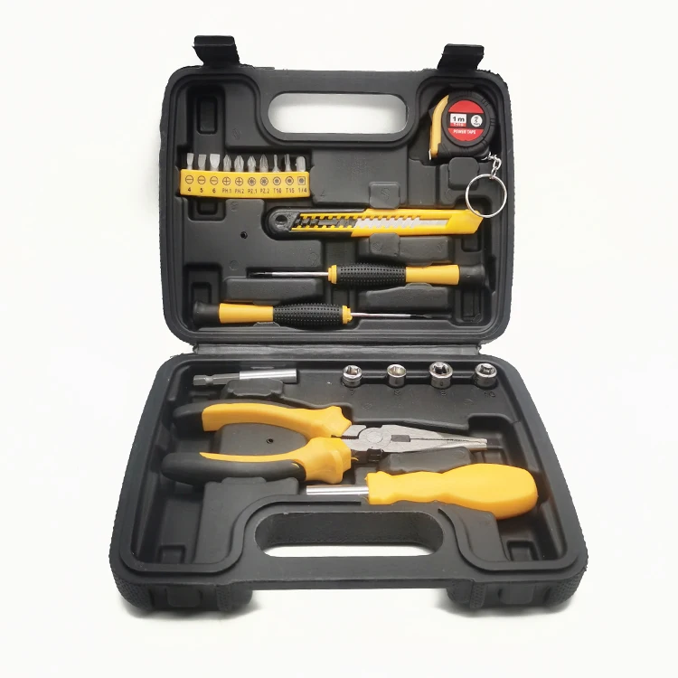 multifunction home repair hand tool box kit set