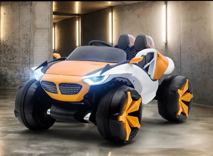 Ride On Big Car Two Motors New Style 12v Children Rechargeable Electric Car Toy