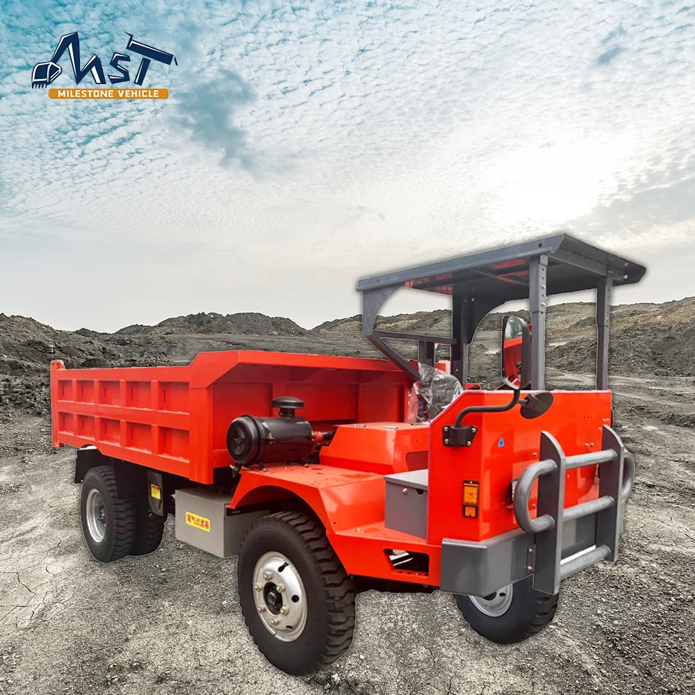 15Ton Mining Tunnel Dump Underground Truck Special Transport Vehicle For Mine Drive Wheel Dump Truck