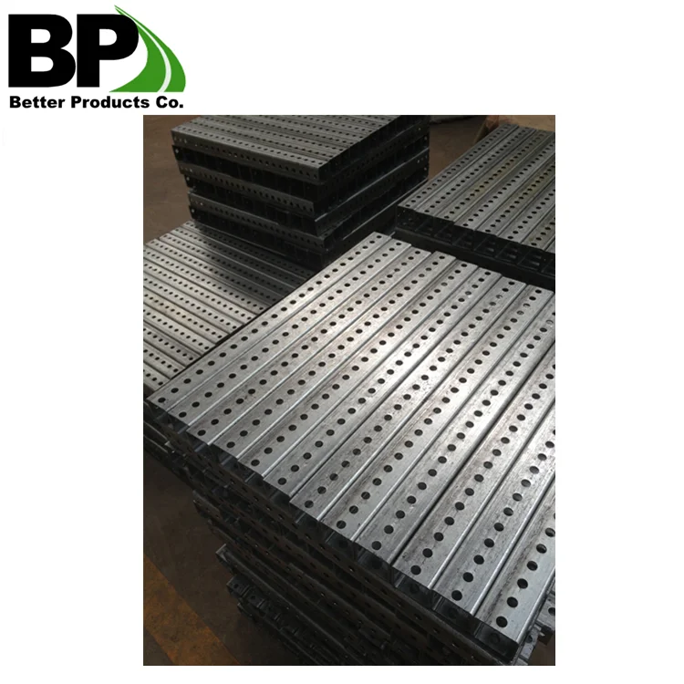 2.00' Galvanized Sign Post OEM High Quality Perforated square Tube Traffic for Road Safety