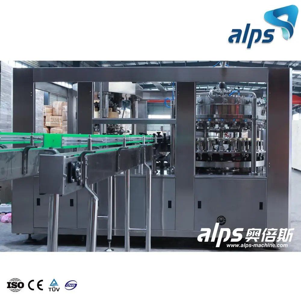 Good Quality Juice Can Filling Machine / Bottling Plant Processing System