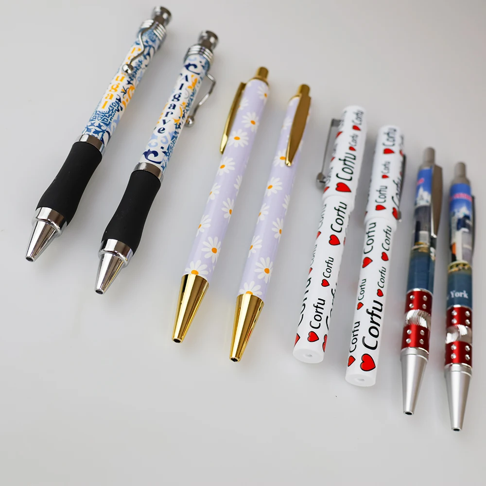 GemFully primary school supplies primary school supplies escuela plastic gen pens with custom clips