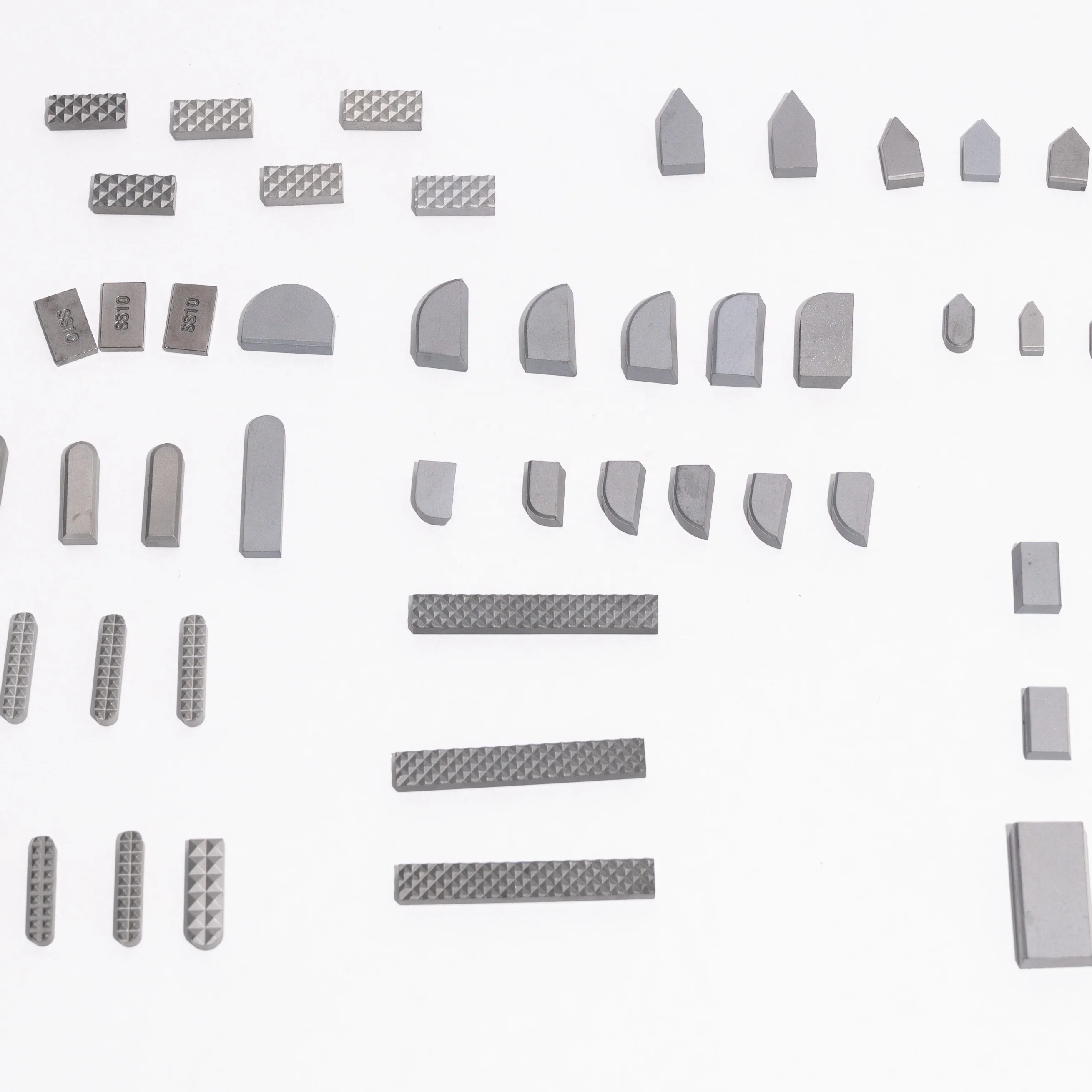 YT5 YT15 Cemented Carbide Brazed Tips Cutter Inserts Soldering Tungsten Carbide Tips