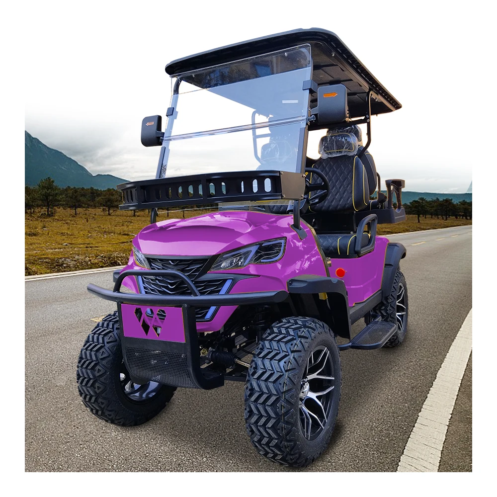 Jeep Trustworthy Supplier Car Golf Cart Seater Minibus Club Electric 4 Jiangsu 48V Lead Acid Battery Motorcycle 125 Ce 1 - 2