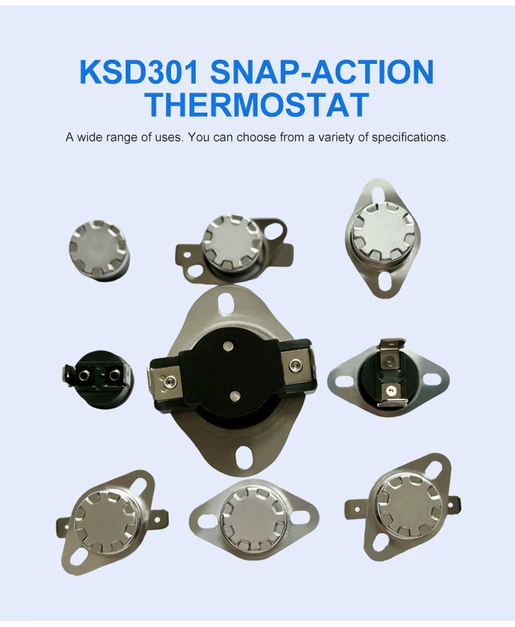 KSD302 temperature controller thermostat 16a 125v for electric blanket coffee maker thermostat
