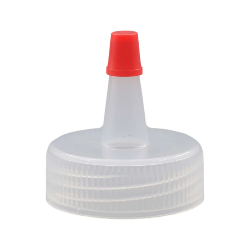 38mm 38-400 38-410 long nozzle lid screw plastic Twist cap cosmetic Bottle Pointed Mouth Lid