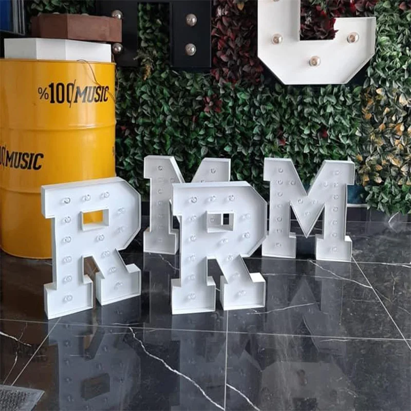Custom 3ft/4ft/5ft marquee Number Marry Me led Marquee Letter Sign Light up Letters Wedding decoration