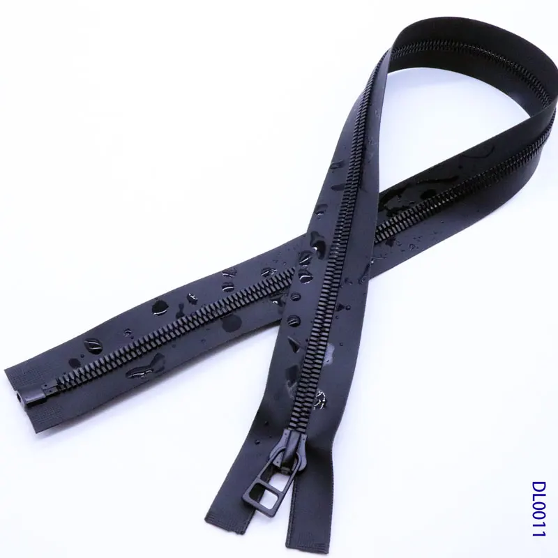 
5 Corn Europe Teeth zipp Pu Resin Waterproof Zipper Roll 