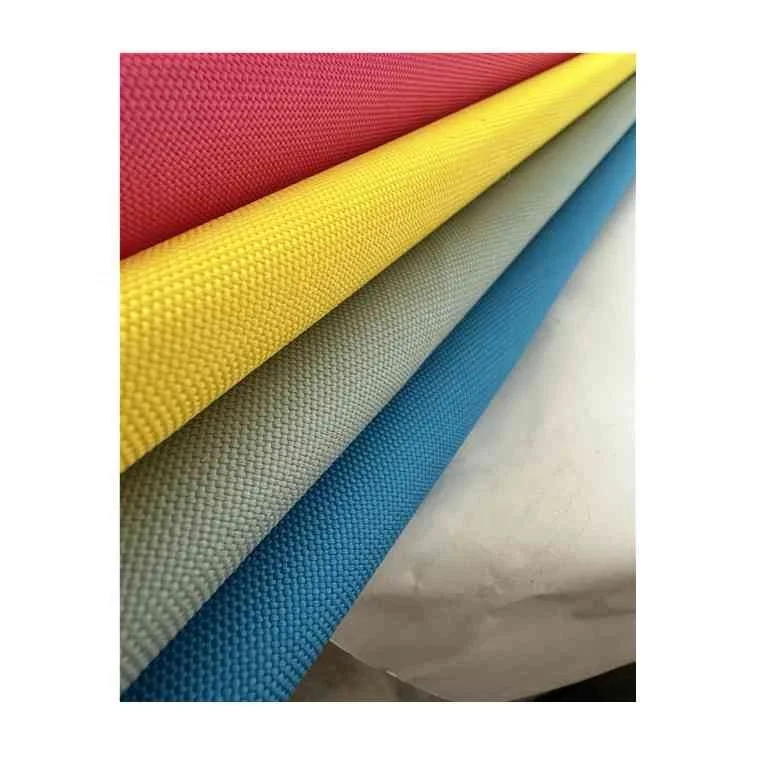 2024 latest design textile processing 600d polyester fabric pvc polyest for shoe material production
