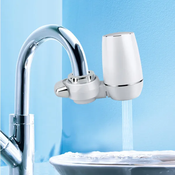 Kitchen tap faucet mounted water filtration purification mini water purifier