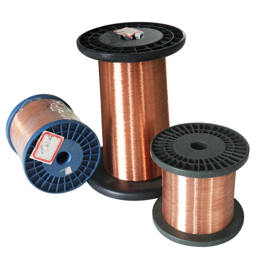China factory Manufacturer Enameled copper clad aluminum wire Enameled CCA Wire for motor transformer