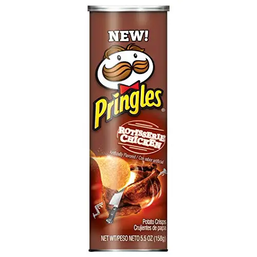 Чипсы из куриного картофеля Pringles Rotisserie 5 6 унции