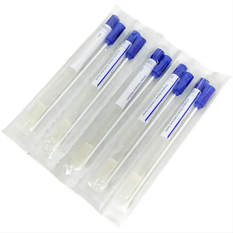 Disposable pharyngeal sterile swab sampling swab nasopharyngeal swab antigen rapid test