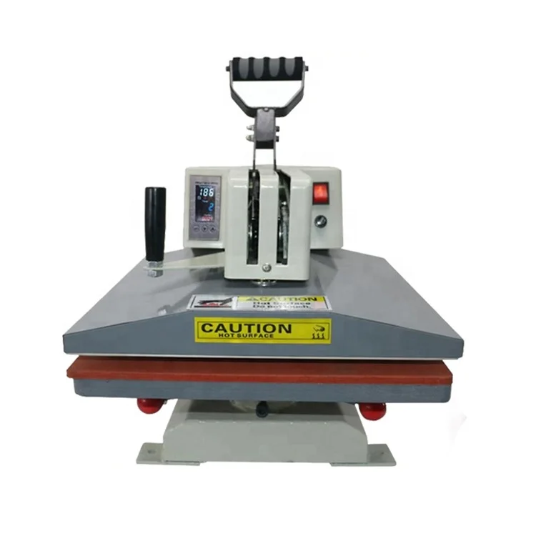 High Pressure Color LED Screen Swing 15*15 Heat Press Machine T-shirt