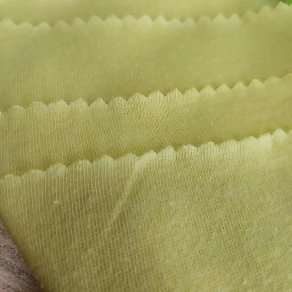 Hemp fabric for t-shirt 70% organic cotton 30% hemp single jersey fabric