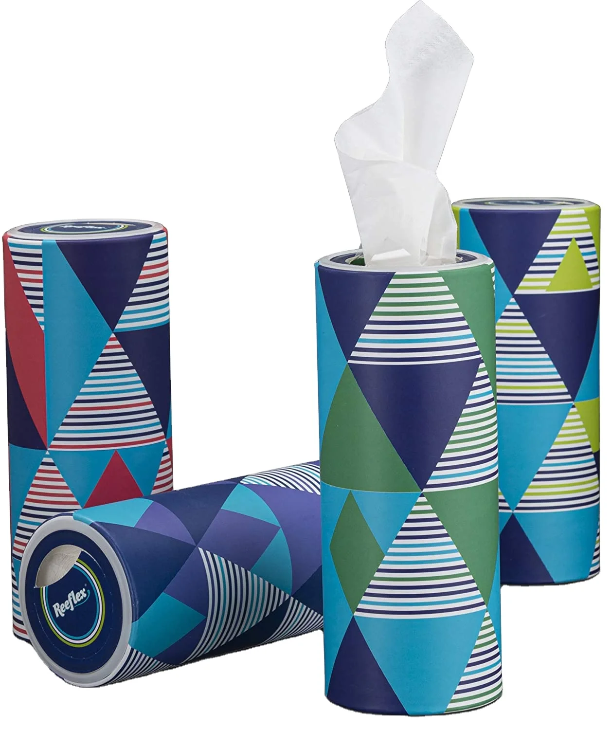 Цилиндрическая салфетка, бытовая коробка для салфеток для лица, дизайнерская бумажная коробка для салфеток с вашим собственным дизайном и логотипом