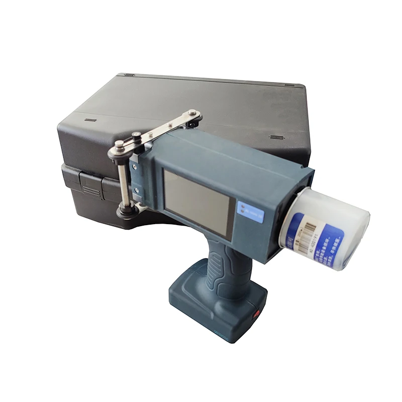 Cement jet printing handheld large character inkjet printer