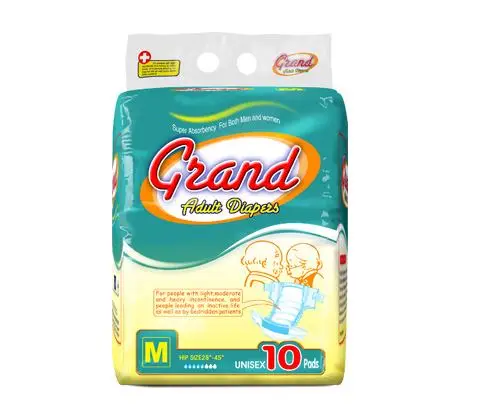 Супер впитывающий одноразовый подгузник для взрослых из Китая по заводской цене