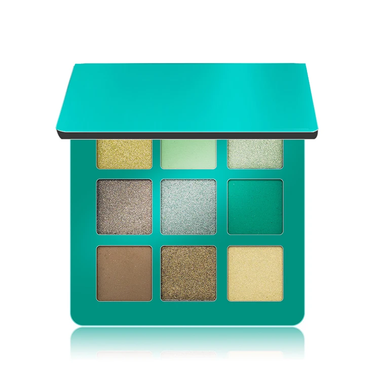 9 Colors High Pigment Eye Shadow Make Your Own Brand Makeup Private Label Custom Eyeshadow Palette