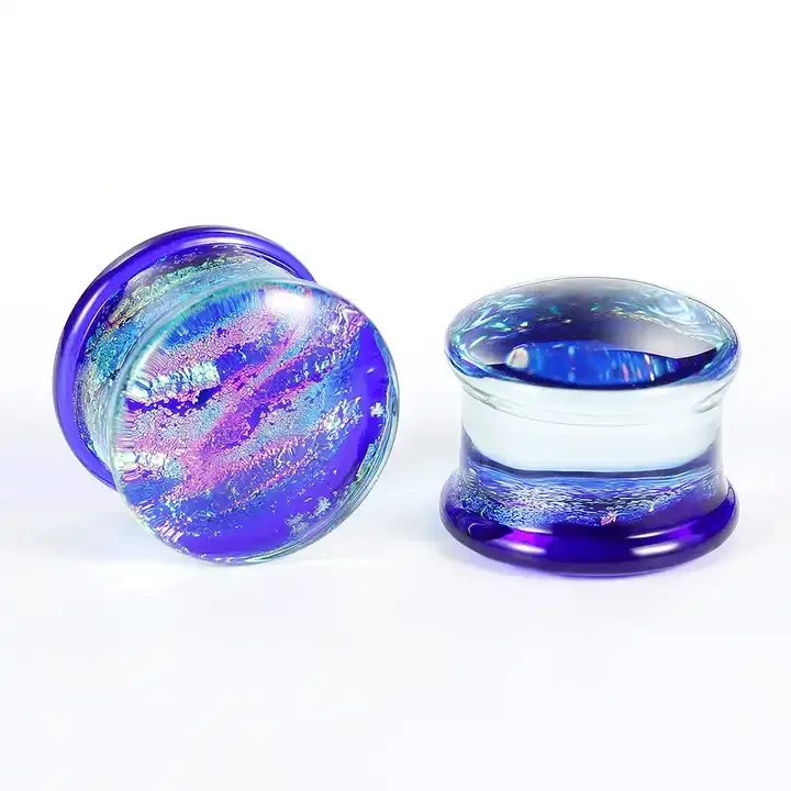Ear Expander Gauges Piercing Kit Stretcher Flesh Tunnel 6-16mm Dazzle Color Mirror Polish Screw Ear Tunnels And Plugs