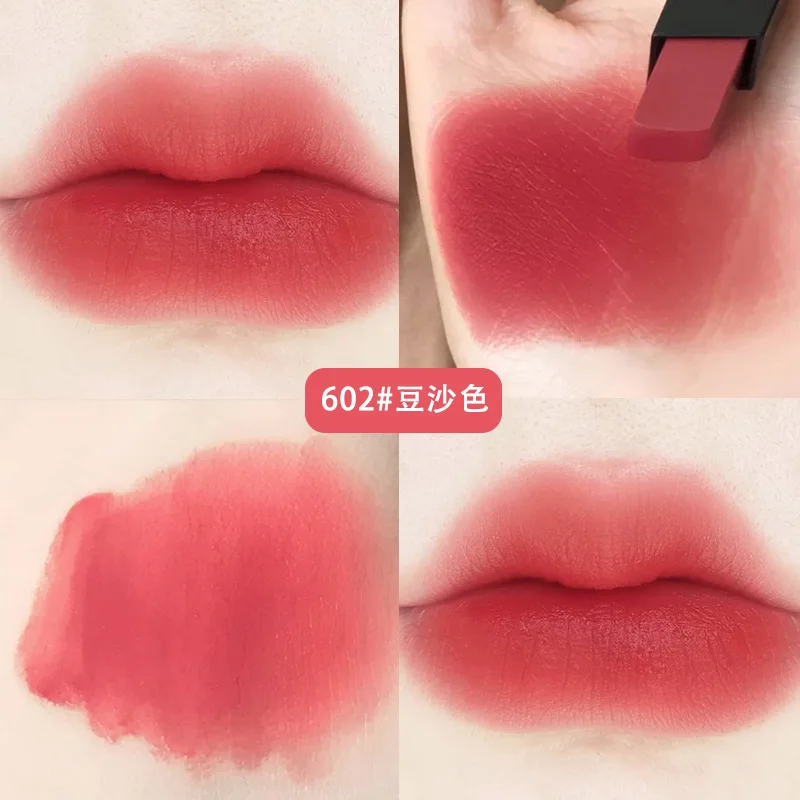 JTKH01A waterproof velvet red matte lipstick bulk ladies cosmetic cute lipstick 2023 organic moisturizing gold rose lipstick