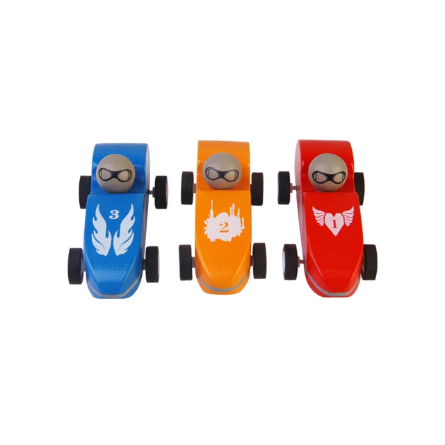 best sellers new design wooden cars toy min racing car for kids