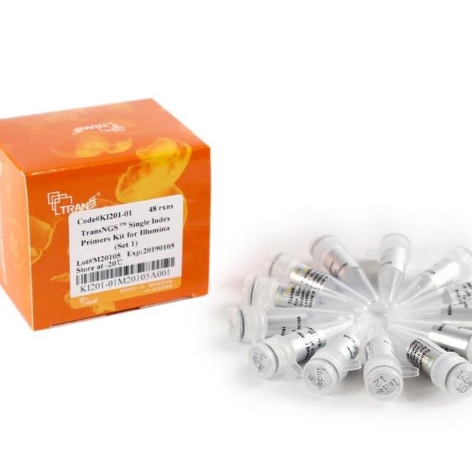 TransGen Biotech TransNGS Single Index Primers Kit for Illumina (Set 1)-Next Generatione Sequencing/NGS