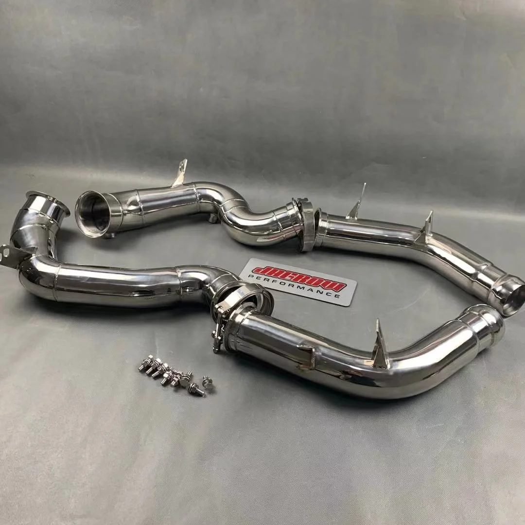 mercedes e63 w213 exhaust for BENZ W213 M178 E63 AMG V8 downpipe exhaust pipes for w213