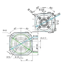 Annovi Reverberi high pressure Washer Pump  AR RC13.17N 1450 RPM