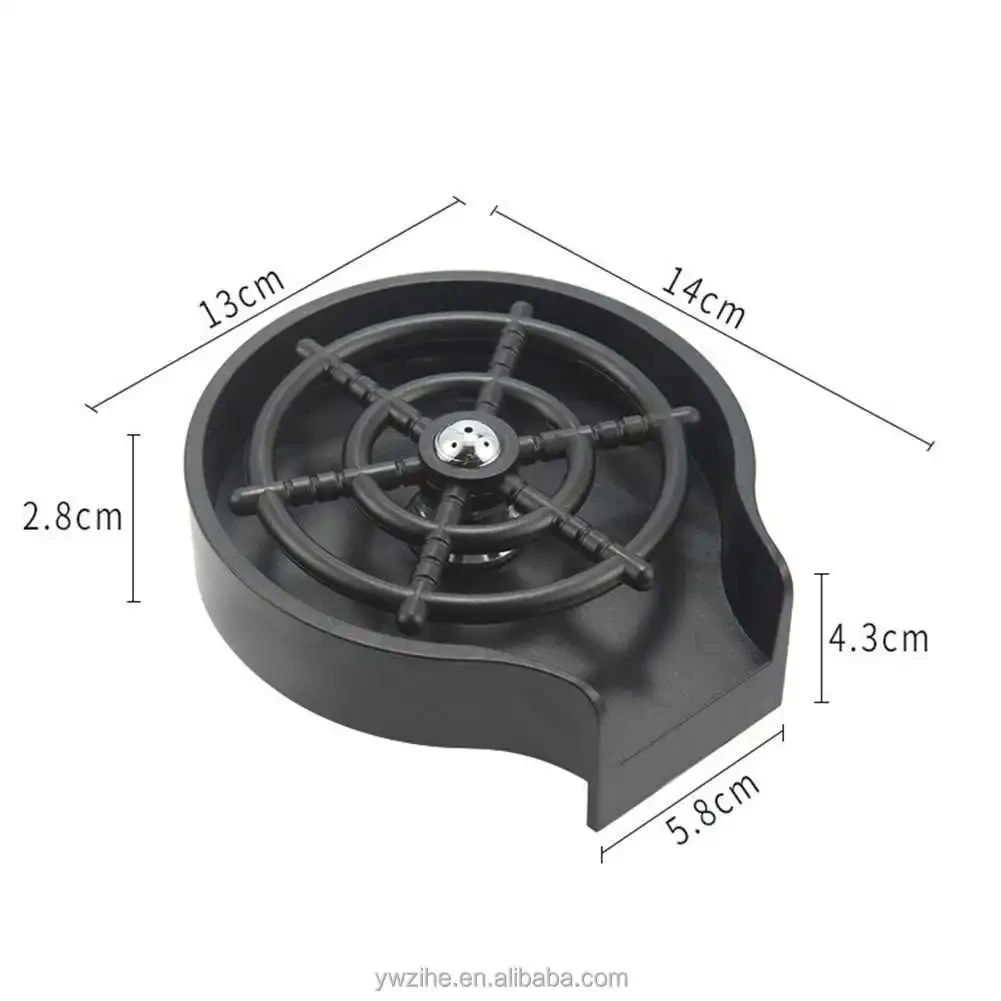 Hot Selling Wine and Beer Glass Cup Washer Automatic Rinser Cleaning Tool for Kitchen