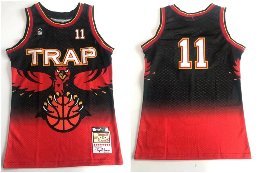 High quality wholesale custom design embroidery stitched team jersey basketball wear