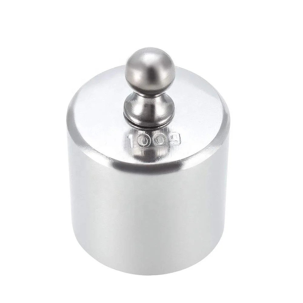 M2 Class 100g Standard Gram Calibration Weight Precision Chrome Plated Steel for Digital Balance Scales