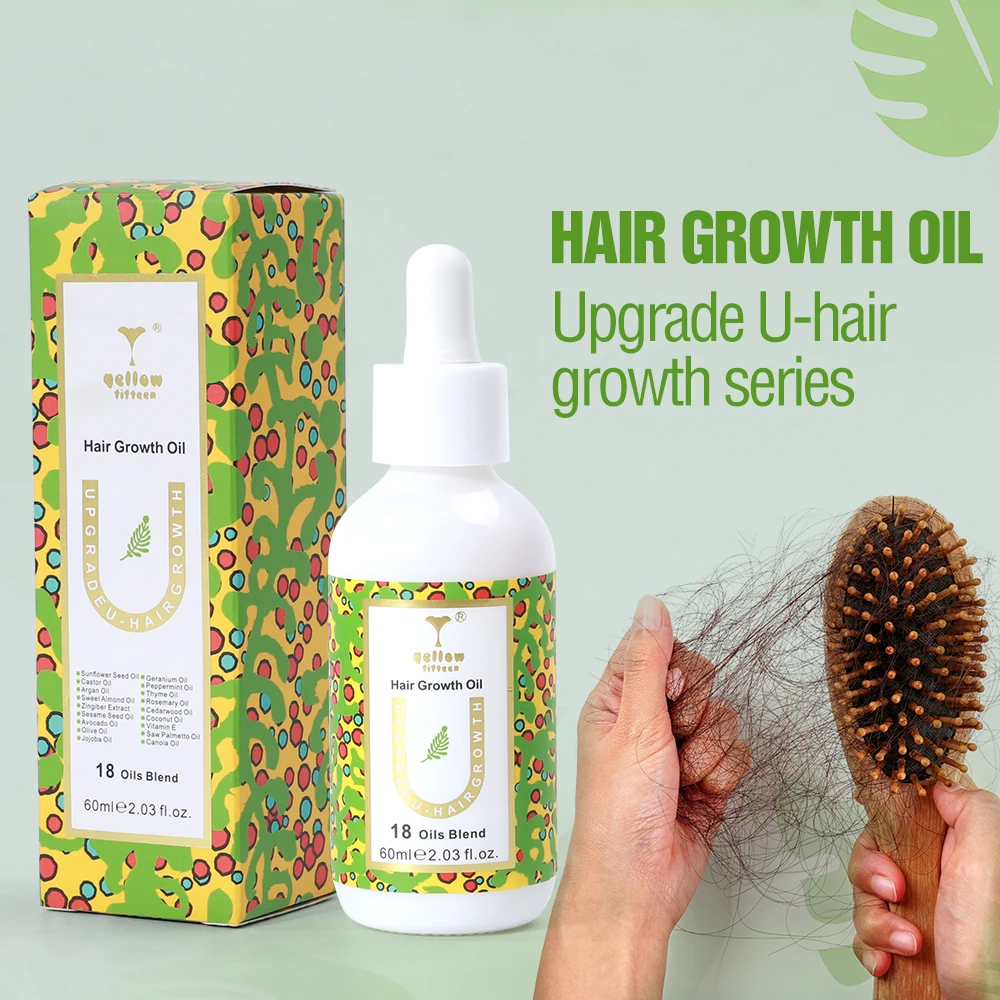 Private Label Wild Fast Biotin Hair Growth Oil Rosemary Biotin Hair Growth Kit Products Serum for Men Natural Hair