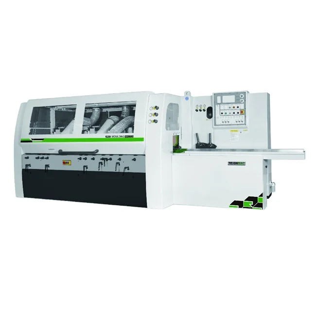 Automatic good quality 4 side planer moulder for making wood flooring