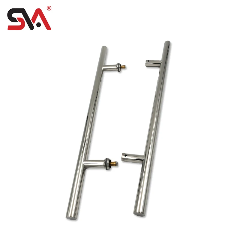 Glass Door & Window Handles China Modern 8-12mm Toughened Glass PSS SSS Stainless Steel Pull Handle Door Handles