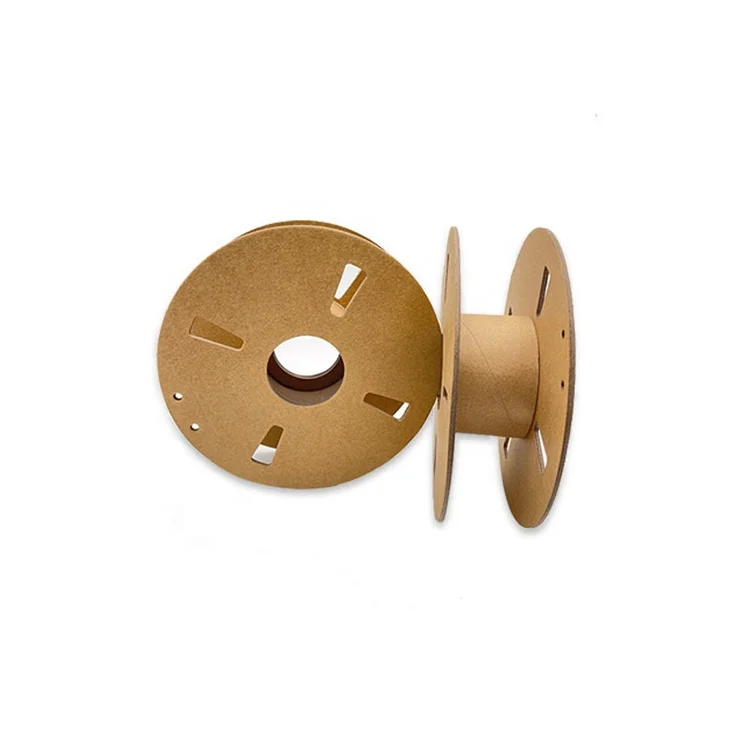 Assembled/Disassembled 3D Printing Filament 100% Recycle Cardboard Reel 250G Empty Plastic Spool