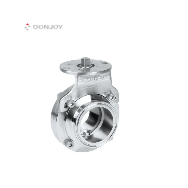  Ручной Клапан-Бабочка DONJOY ss 304 316L санитарный многопозиционный ручной клапан-бабочка с