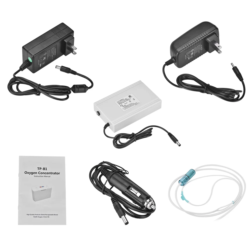 TOP1 Factory Cheap 3L small portable battery oxygen concentrator price with lithium battery