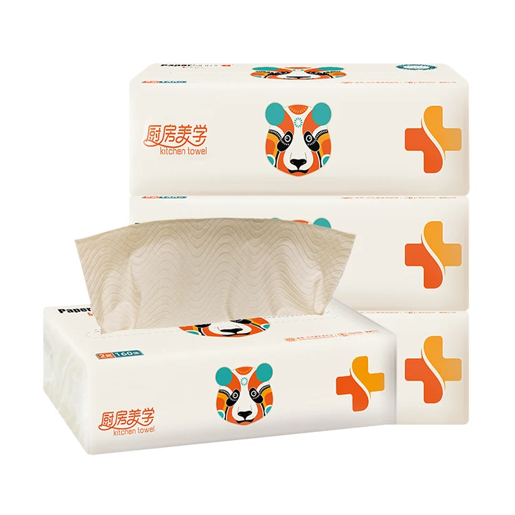 Wholesale Sales Oem Food Grade Tissue Washable Tissue Reusable Cleaning Kitchen Paper Towel