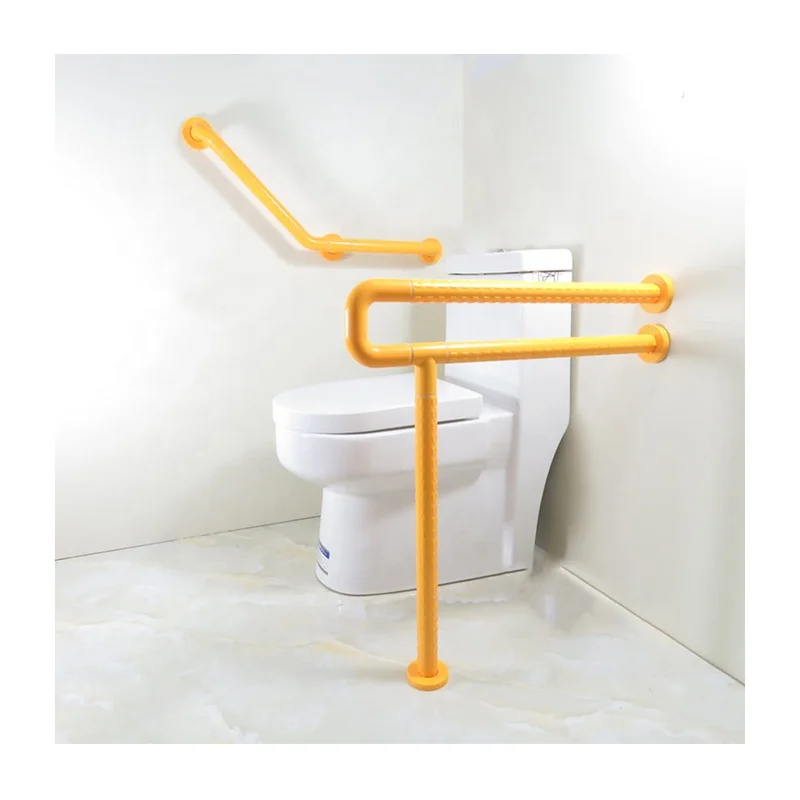 Stainless Steel Shower Grab Bar Brushed Nickel Bathroom Balance Handle Bar Safety Hand Rail Support Grab Bar for Disabled
