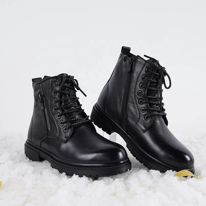 Мужская обувь из натуральной кожи с подогревом перезаряжаемая