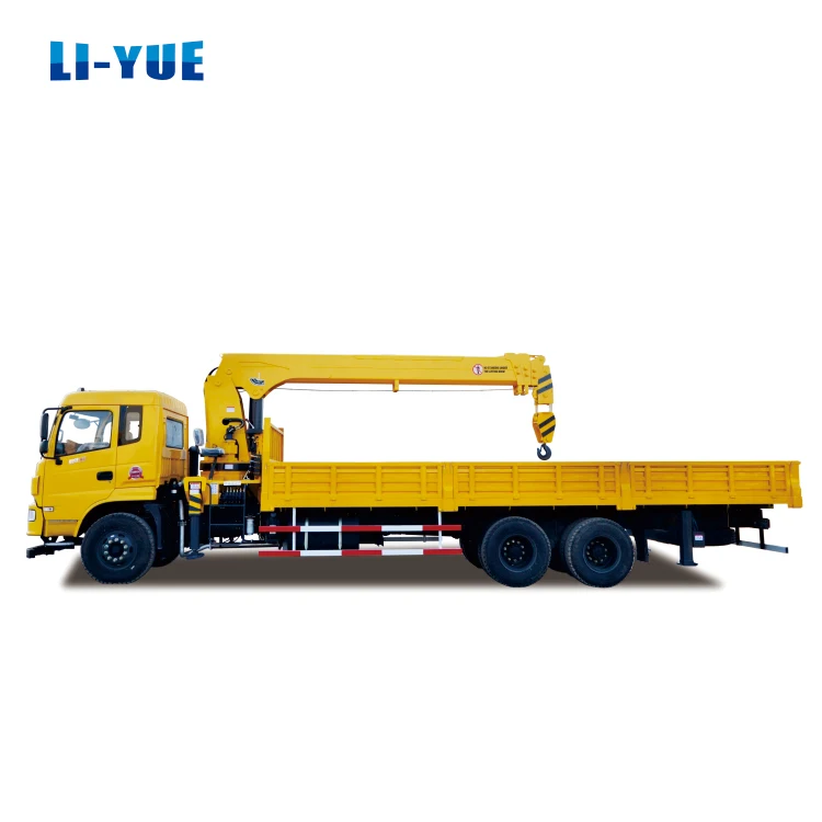 От 10 до 16 тонн Dongfeng LHD 153 кабина 6x4 Телескопический подъемный кран
