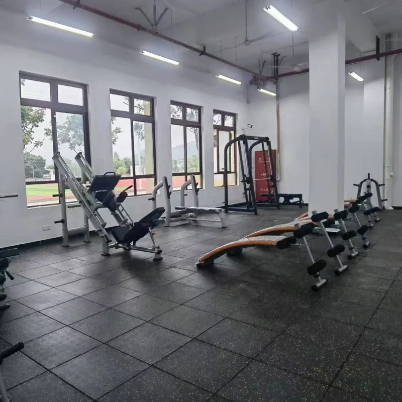 Anti Slip Indoor High Density Hot Sale Fire Resistance SBR EPDM Gym Rubber Floor Mat